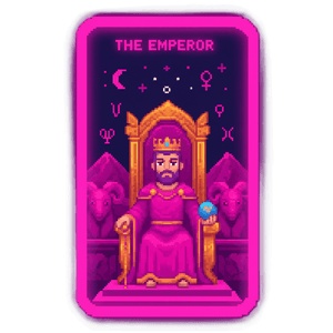 The Emperor Tarot Card