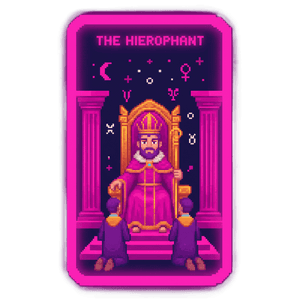 The Hierophant Tarot Card